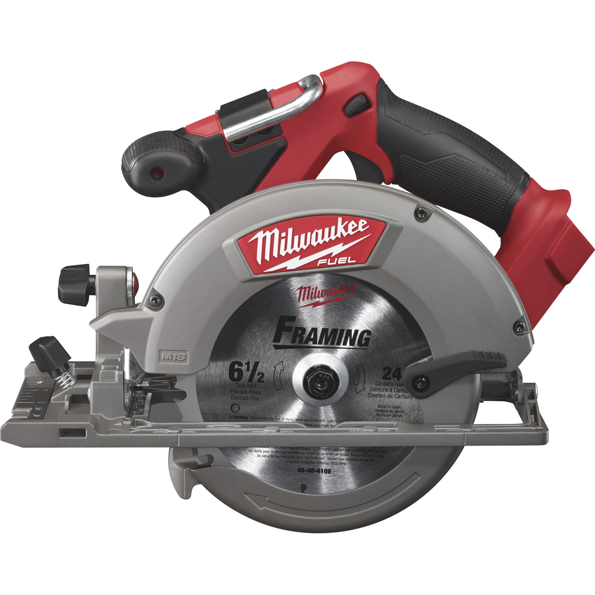 Milwaukee M18 FUEL Circular Saw, Tool Only, 6 1/2in., Model# 2730-20